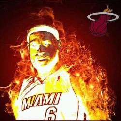 nspmysocalledlife:  Miami Heat Champions!! Year #2  WE&rsquo;RE ON FIRE! REPEAT CHAMPS!