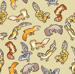 malkshake:  Quick pattern with cute geckos For free non commercial use if you’re into the cutes (just, y’know, if you do give credit or link back to my page) 