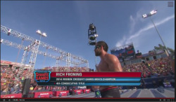 King Froning did it again !  2011-2012-2013-2014 CrossFit Games Champion !! What an amazing week end of emotions ! i lost my voice cheering for this man ! 