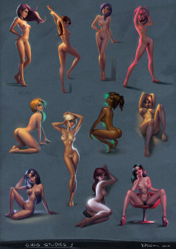 mandyandsomethingmore:  Girls Studies by Felipe KimioOther posts about the artist:Nude Pin Up by Felipe KimioLinks:Felipe Kimio DeviantArt PageFelipio Kimio BlogFelipe Kimio ArtStation ProfileFelipe Kimio Behance ProfileMore art and artists on the blog