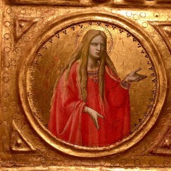 tami-taylors-hair: harrietvane: I feel like this Mary Magdalen in the Courtauld Gallery illustrates the feeling ‘why are u like this?’ better than any photo ever could. Mary Magdalene @ Saint Peter.  