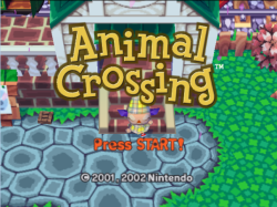 theauthoropal:  Animal Crossing for the GameCube