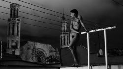 Good night from Barcelona. Nude model in front of the church Santa Maria del Mar (aka &ldquo;The cathedral of the sea&rdquo;). By Daniel Bauer from the blog Artistic Nude Photography&hellip;