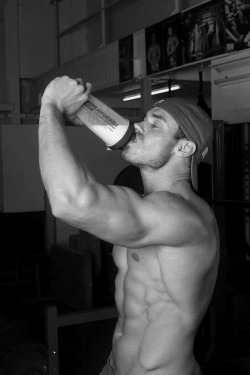 jockjizz:  dumbhornyjock:  Another tasty protein shake provided by the basketball team…   As captain of the football team, tradition dictates that the basketball team give him a protein shake every Friday. He begs them to tell him what brand they are