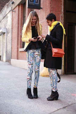 uk-street-style:  Matching Trousers 