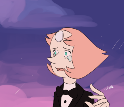 tassietyger:  Why Can’t I Move On? by tassietyger  Last night’s episode was so good. I never cried so hard over a Steven Universe episode before. Poor Pearly :( First redraw I ever did!   Not Pearlapis related&hellip; but this episode was too good.