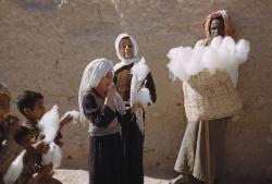 zamaaanawal:  Cute kids and cotton candy in Kuwait, 1952. 