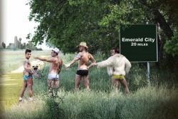 Seth Knight and other models for Marek Richard Underwear Pride Photoshoot