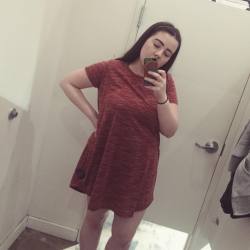 artsy-hoe:  dressing room selfie where I actually ended up buying the dress afterwards lol