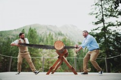 itsalreadygone: The Happiest Gay LumberJack Wedding