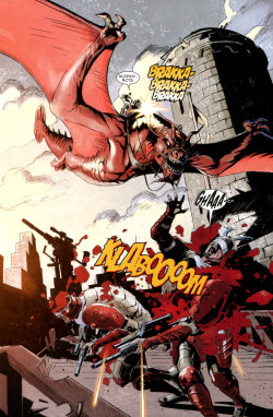 comicsofyourwomb:  Punisher Vol.7 #15 (2010) The Punisher. On a dragon.  ARE YOU SERIOUS?