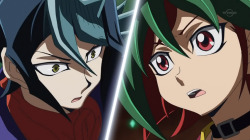 yuuya-sakaki:  I believe Reiji just said “You’re able to do Pendulum Fusion because of your bond with Hiragi Yuzu. Though, That Pendulum XYZ a moment ago, just who’s bond did that come from?”It’s.. a little bit of a stretch that a method of