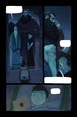 alicexz:  nesskain:  Gathering all the Harry Potter’s Fanart. 1 comic page per volume, it was fun doing it !  These are so incredible and lovely there are actual tears in my eyes go follow this magical artist