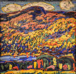 Marsden Hartley.Â Mountain Lake - Autumn.Â 1910.