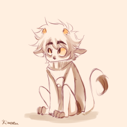 just going to draw some more of those suggestionss Petstuck!Karkat!