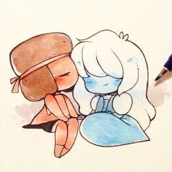 birduyen:  I LOVE THEIR LOVE!!! garnet is my fav gem *0* if you want to here her sing, listen to true “Gotcha Love” by Estelle I JUST DOWNLOADED HER ALBUM, “True Romance” and it’s wonderful :) 
