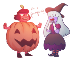 linklings:  Halloween costume doodle for these goobers 🎃