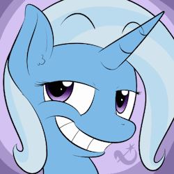 wolfnanaki:  lamiaspones:  hay gurlwanna see a magic trick?  TRIXIE NO SHE’S NOT READY FOR THAT KIND OF MAGIC  X3