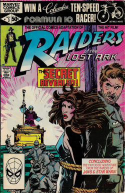 Raiders Of The Lost Ark No. 3 (Marvel Comics, 1981). Cover art by Walt Simonson.From Oxfam in Nottingham.
