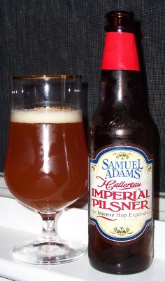 thehastfiles:  This beer needs to return. Samuel Adams Imperial Pilsner.