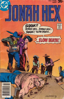 Jonah Hex No. 9 (DC Comics, 1979). Cover art by Bernie Wrightson.From Oxfam in Nottingham.