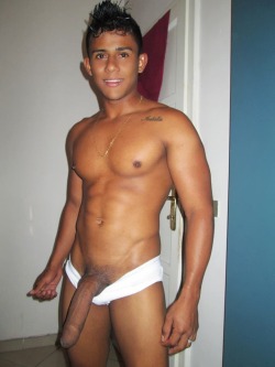 hotethnicmen:  OMG! Monster brazilian cock!!!  Follow the hottest Ethnic Men…www.hotethnicmen.tumblr.com