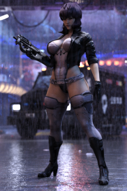 aleskaart: squarepeg3d:  Something for all you Daz artists that might be following me! The download link is at the end of this post! (don’t worry, my other followers…there will be Kusanagi porn this month) Cyber-crime is at an all time high. Hackers