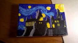 Hogwarts and Starry Night by Kirsten