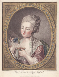   Louis Marin Bonnet - The Woman Taking Coffee, 1774  