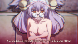 coin-operated-vagina:  silvertsundere:  pod7:  This is from Hyakka Ryouran: Samurai Girls/Bride, it took me forever to remember what is going on in this scene; the purple haired girl is either fantasizing or making up a story about her and the protagonist