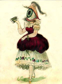 publicdomainreview:  A “Female Eye” costume from the Krewe of Comus, New Orleans Mardi Gras, 1869.  For more 19th-century ‪Mardi Gras‬ fun check out this wonderful 19th-century handbook -  http://bit.ly/wxD3Rj 