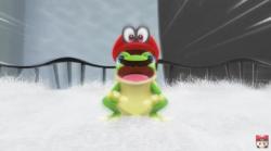 tinycartridge:  Super Mario Odyssey out October 27, is buck wild ⊟You can possess things, like enemies, NPCs, dinosaurs, etc. by throwing your hat at it. This Is Good.Like really, really, really good.PREORDER Super Mario Odyssey for Switch