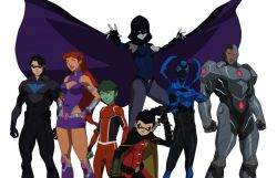 animationtidbits:  First Look at Justice League vs Teen Titans    The film—which will arrive this spring on Blu-ray, DVD and Digital HD—sends Robin to work with the Titans after his volatile behavior botches a Justice League mission. The young team