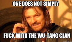 wu tang clan aint nuthin to f wit