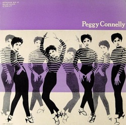 design-is-fine:  Burt Goldblatt, album artwork for Peggy Connelly, 1956. Via birkajazz 
