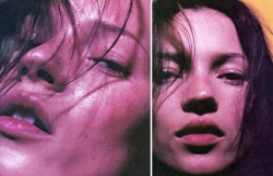 a-state-of-bliss: The Face March 1999 - Kate Moss by Luis Sanchis