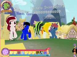 askbreejetpaw:  Fun with friends on Legends of Equestria! :3  We all hung out for a good while :3 Wouldn&rsquo;t mind doing it again some time x3