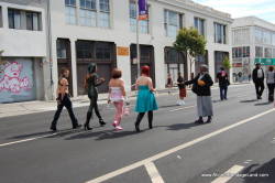 mistressaliceinbondageland: Folsom Street Fair sissy handjob on the corner of 8th St and Folsom…  This is the most public cumshot I have ever filmed and one of the most extreme public humiliation movies in my collection. I love this shoot so much. My