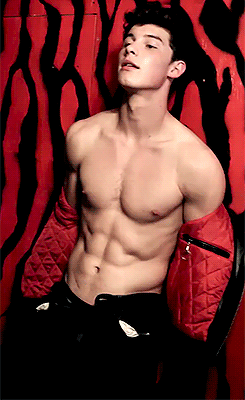 luv2bslappedaround: omgcasanovaplayboys:   Boy if you don’t stop.. 😍   SHAWN MENDES 😍❤️  For more photos, gifs, and videos of gorgeous men, head to @omgcasanovaplayboys   Aww….Alpha Shawn….you didn’t even need to WRAP your present to