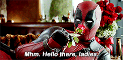 meryl-streep-the-caped-crusader:  harliyquinn:  Happy Valentine’s from Deadpool!  ok at this point the movie can be total crap but i’m still completely sold 