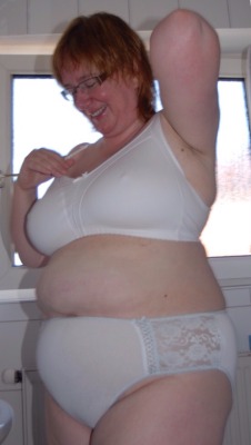 homemademayo:Here’s an example of how granny panties are actually hotter than pussy pics.  I want to grope this fucking beautiful fat granny You would be at the back of a *very* long line. And I&rsquo;m right behind you! 8-b&hellip;