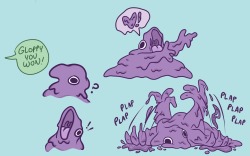 angelsamidrawscrap:  angelsamidrawscrap:  Getting grimer instead of slugma is one of the most important decisions I have made for my team in omega Ruby.  How did Gloppy manage to get over 10,000 notes 