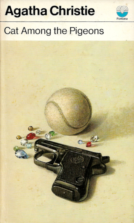 Cat Among The Pigeons, by Agatha Christie (Fontana, 1979).Inherited from my sister.