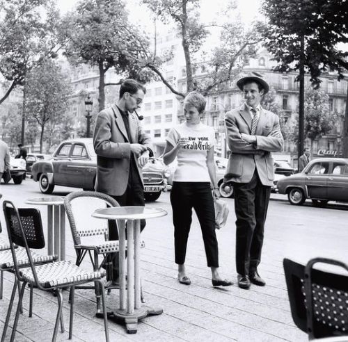Jean-Luc Godard, Jean-Paul Belmondo et Jean Seberg Nudes &amp; Noises  
