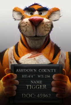youngjusticer:  It took fifteen years for Tigger to sniff fresh air. Outside of the Ashwood County prison was a big bird that wasn’t just fatigued from his job, but tired of seeing old friends come and go. Tigger bounced over to the feathery fellow,