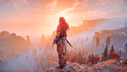 chvloefrazers-archive: video game ladies love [1/∞] ➳ aloy, horizon: zero dawn  if you had had a child, elisabet, what would you have wished for him or her?  i guess… i would have wanted her to be… curious. and willful — unstoppable, even…