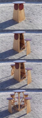 sweetestesthome:  Expanding outdoor drinking table  Awesome!