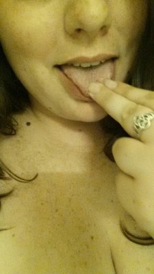 innocentsuccubus:  It’s been far too long since I’ve had my face violently fucked…