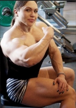 zimbo4444:  ..Natalia Trukhina..is a unique massive and powerful sexy muscle beauty..go ahead and drool baby..   
