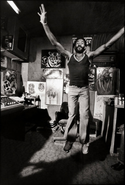 nightthief: Lee “Scratch” Perry at the Black Ark Studio.  Photo by David Burnett (via Reggae Studios) 
